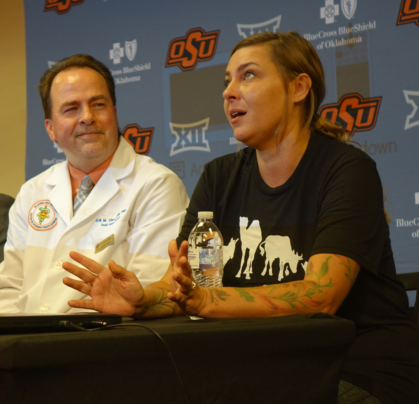 Erik Clary and Jennie Hays